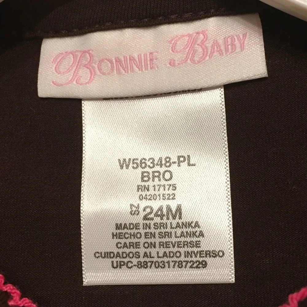 Brown Turkey Ruffle Tunic & Chevron Leggings Kids Matching Set